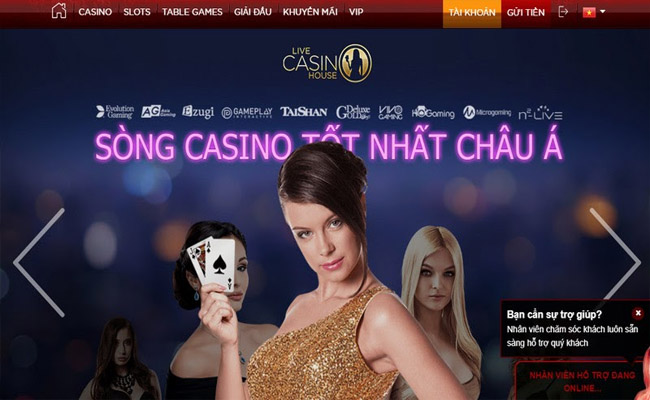 Live casino house - Lựa chọn đúng đắn cho dân cá cược