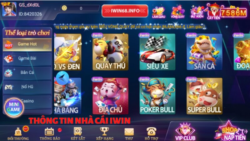 Cổng game IWIN