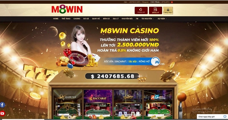 M8win - cổng game chơi tài xỉu uy tín, chuyên nghiệp