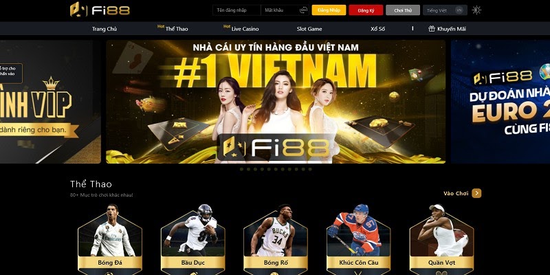 Fi88 - nhà cái trực tuyến uy tín hàng đầu Việt Nam